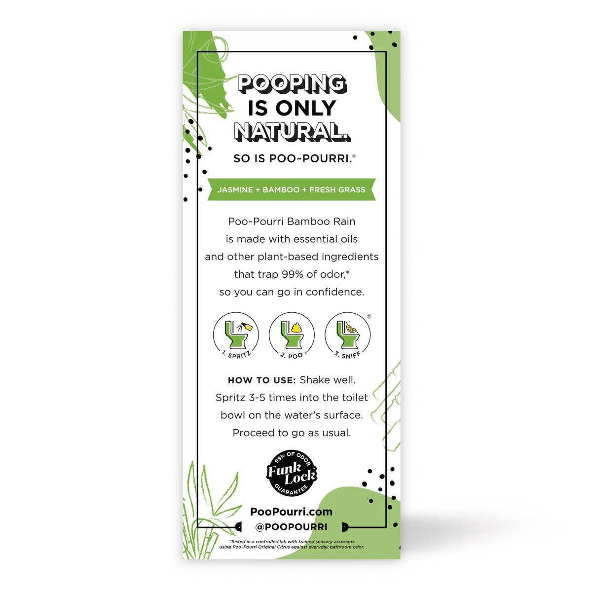 ~Pourri - Wholesale Toilet Spray - Poo~Pourri Bamboo Rain 2oz5