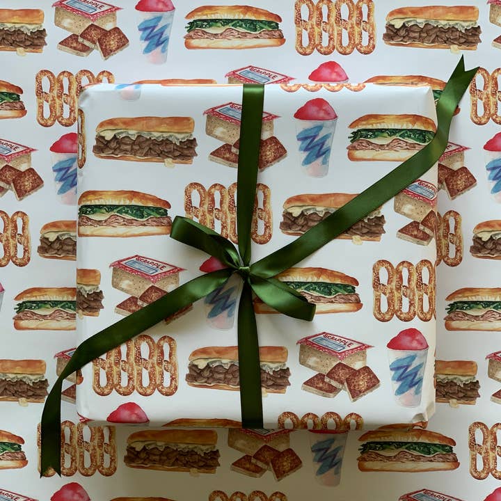 Meadowbrook Lane - Vente Rouleau de papier cadeau - Papier d'emballage Philly Phood3