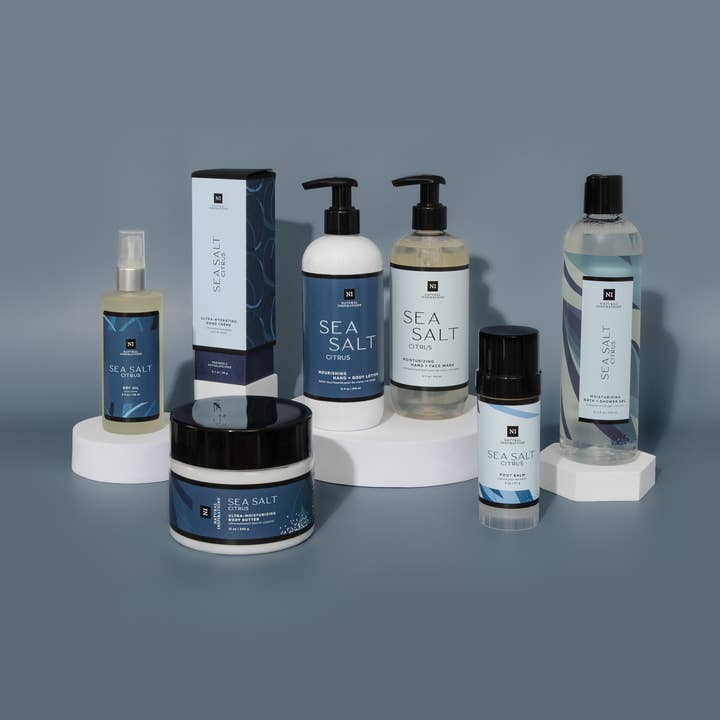 Natural Inspirations - Wholesale Body Wash/Shower Gel - Sea Salt Citrus Bath And Shower Gel