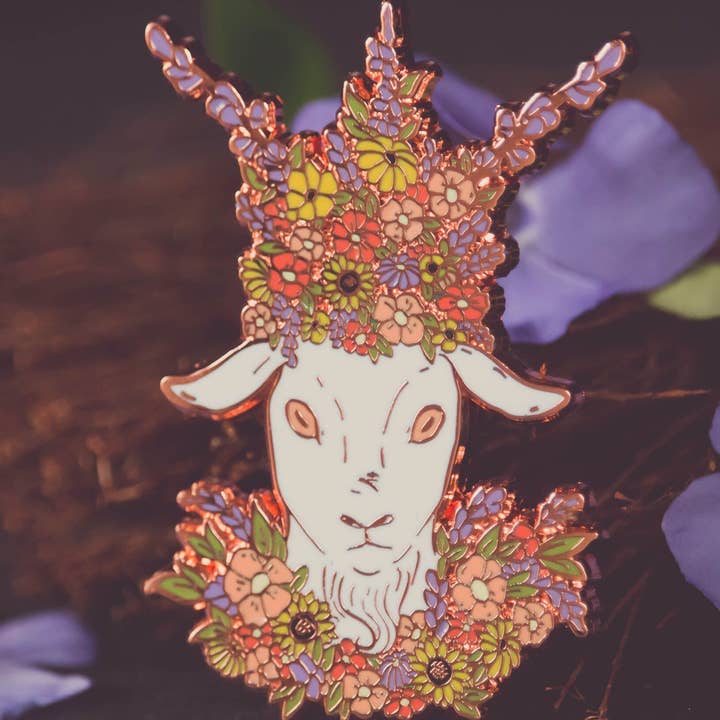 May King - Midsommar - Enamel Pin for wholesale by The Pickety Witch