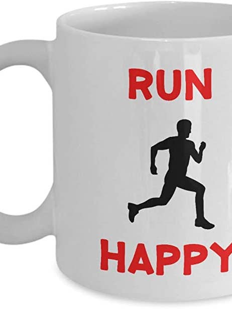 Tasse à café Run Happy pour la vente par CustomHappy