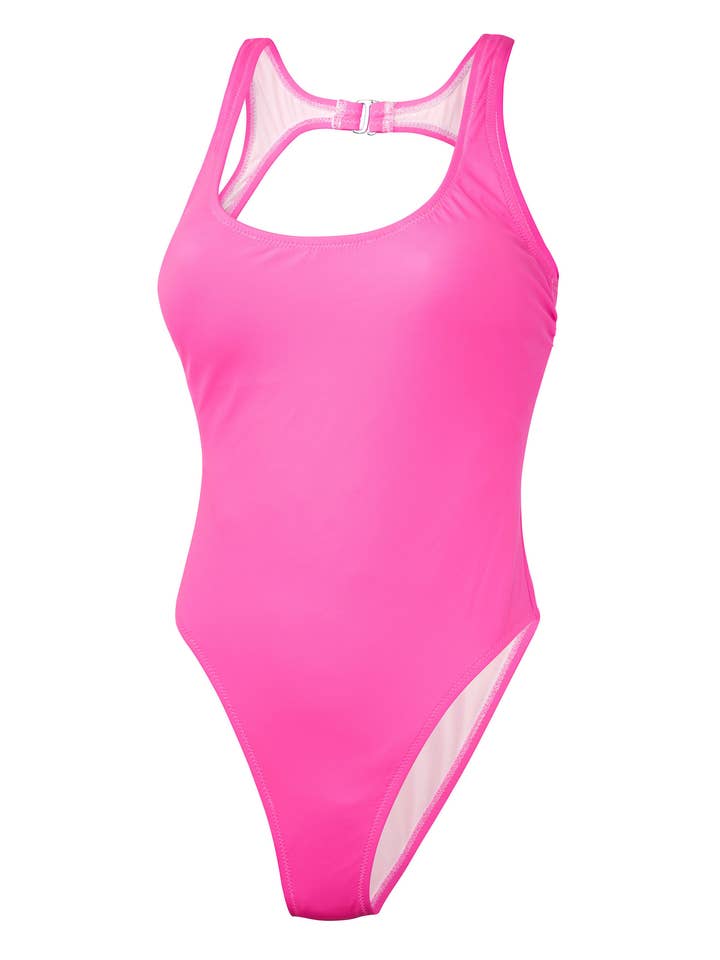 Cari One-Piece - Flamingo for wholesale by Bambina Swim
