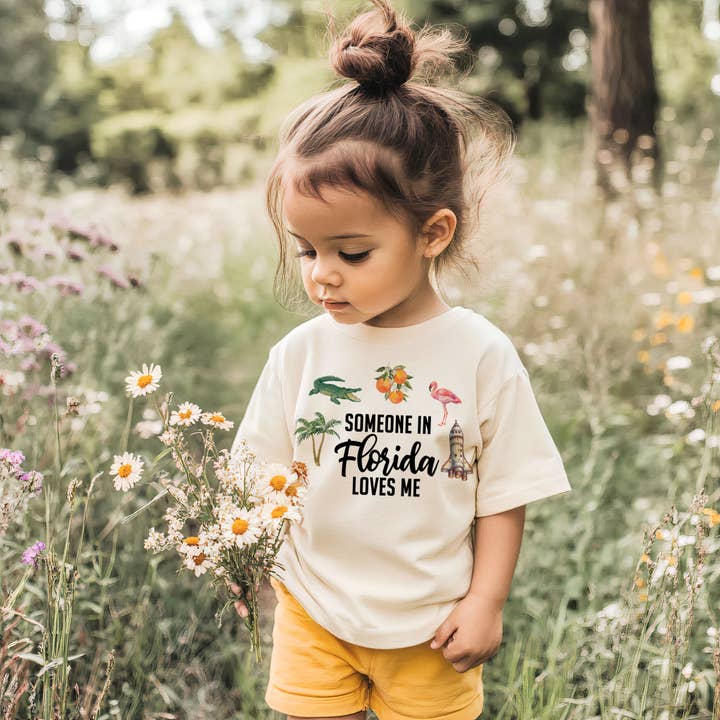 Alguien en Florida me quiere Camiseta Natural para Niños y Jóvenes para venta al por mayor de Love You a Latte Shop