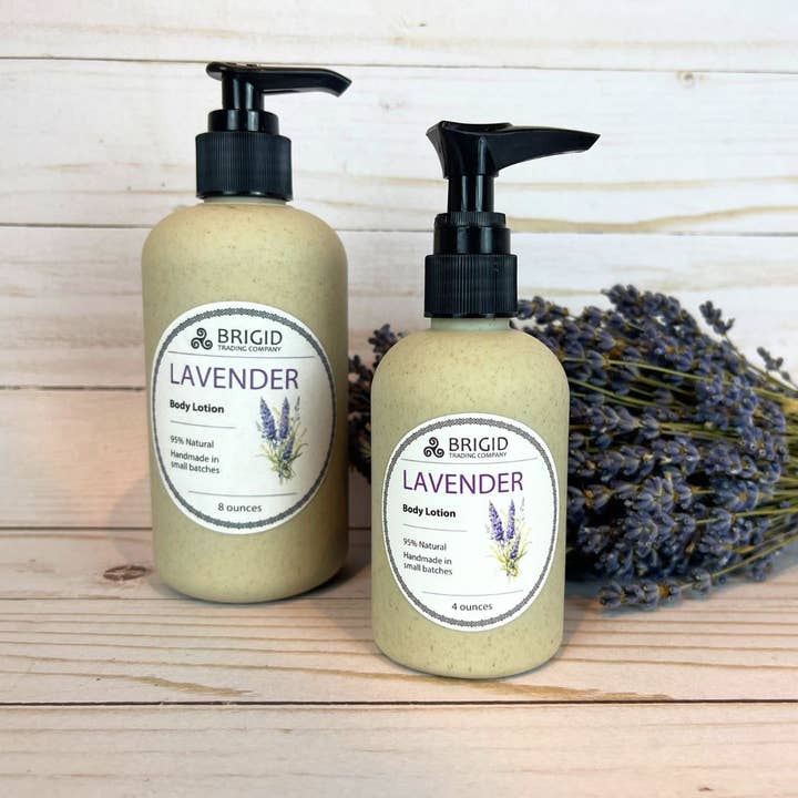 Loção Corporal Natural de Lavanda - Fragrância Natural Suave por atacado de Brigid Trading Company