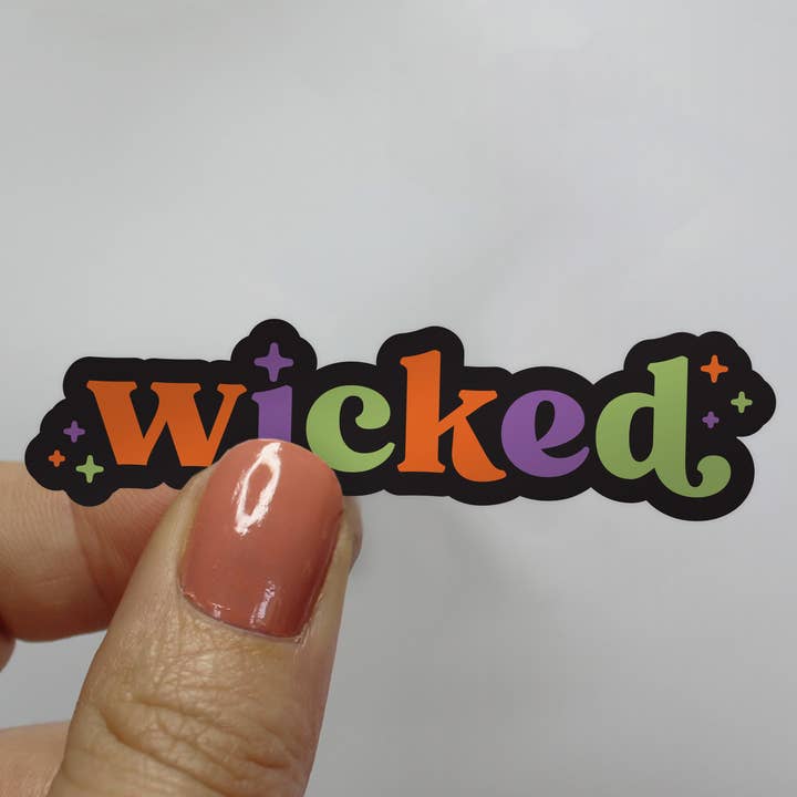Autocollant Wicked pour la vente par Jocelyn Diebolt Designs