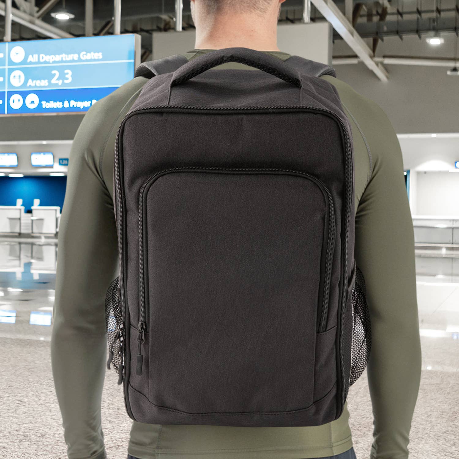 Daniel James - Wholesale Backpack - Unisex - Travel Backpack Under Seat Cabin Size Airline Approved.5
