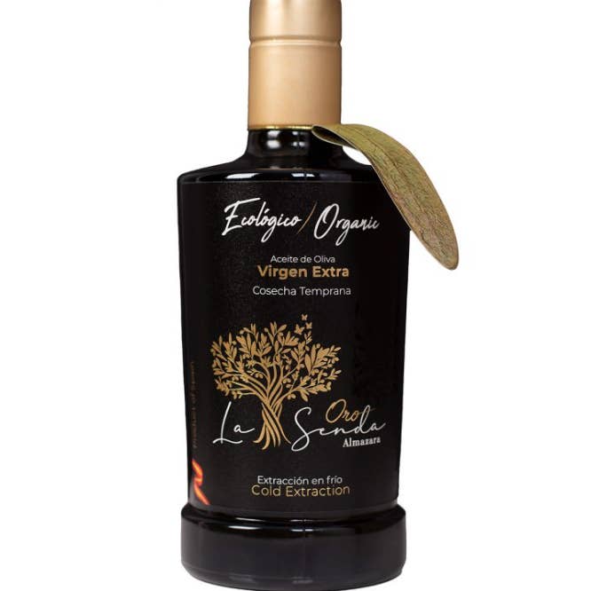 ORGANIC EVOO EARLY HARVEST ORO LA SENDA ALMAZARA 500ML for wholesale by ORO LA SENDA ALMAZARA