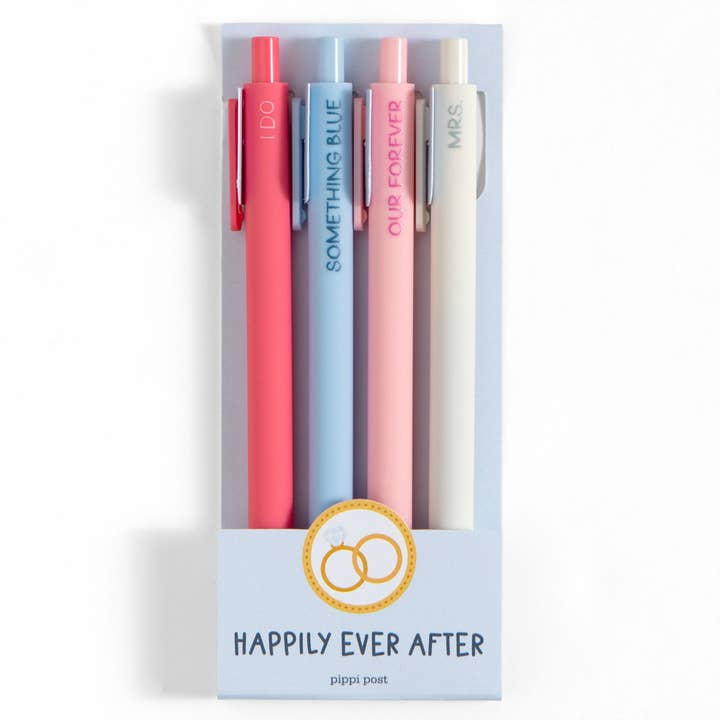 Happily Ever After Pen Set for wholesale by Pippi Post