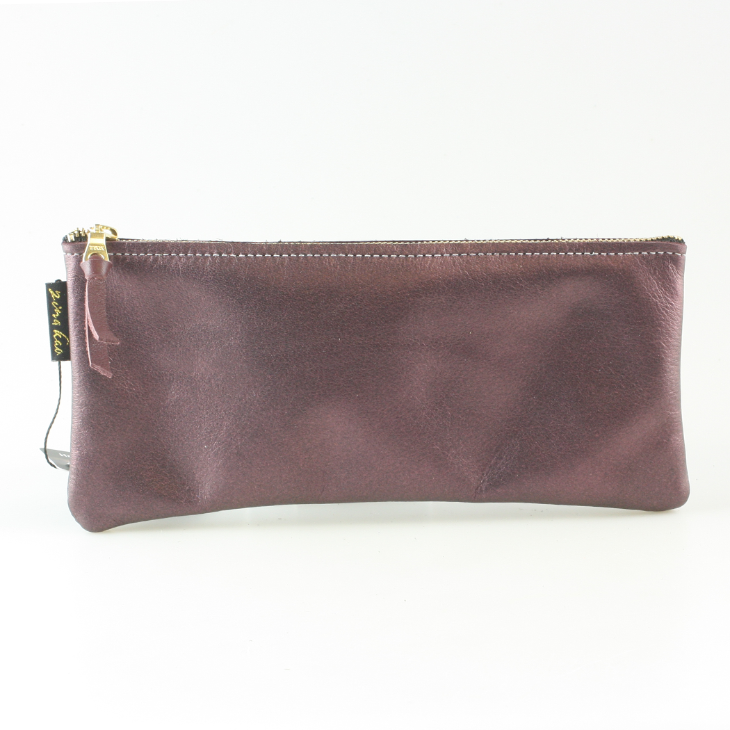 Zina Kao Exclusives - Wholesale Pencil Case/Pouch - The Metallic Pencil Case: 2 sizes! (Dean & Grant)2