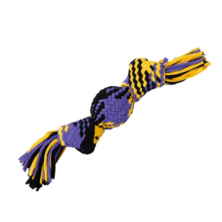 Ancol Pet Products Ltd - Wholesale Pet Rope Toy - Dog - Play Time For Dogs Squeaky T-Shirt Rope Ball S/M1
