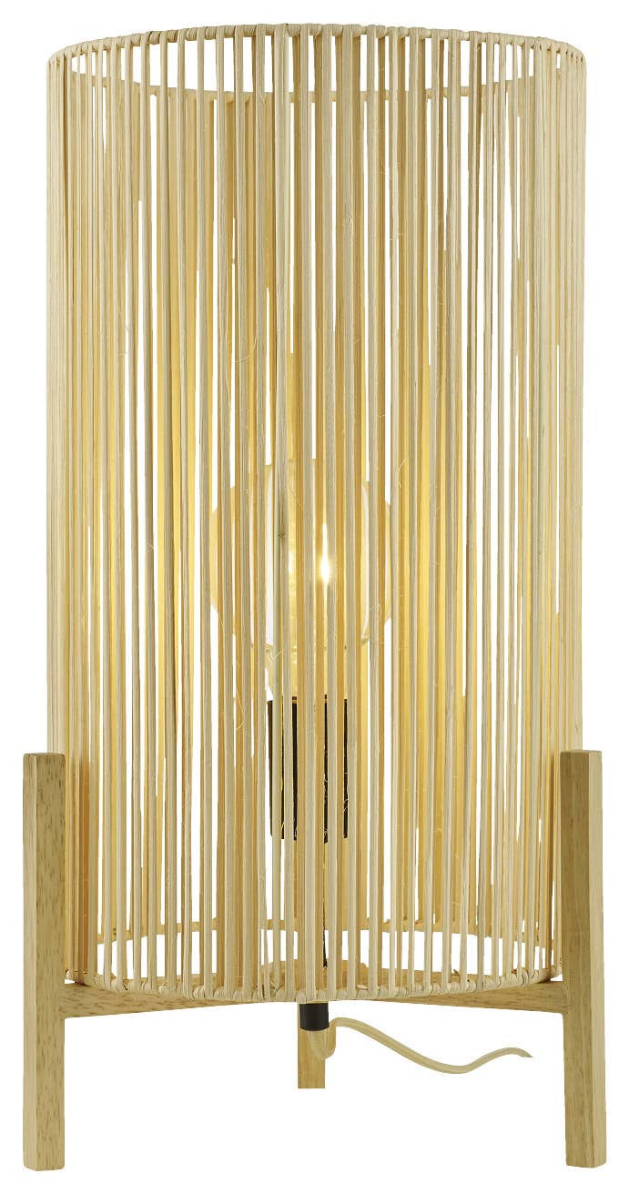 NHP International - Wholesale Accent/Desk Lamp - Rattan 'Nine' table lamps and/or floor lamps5