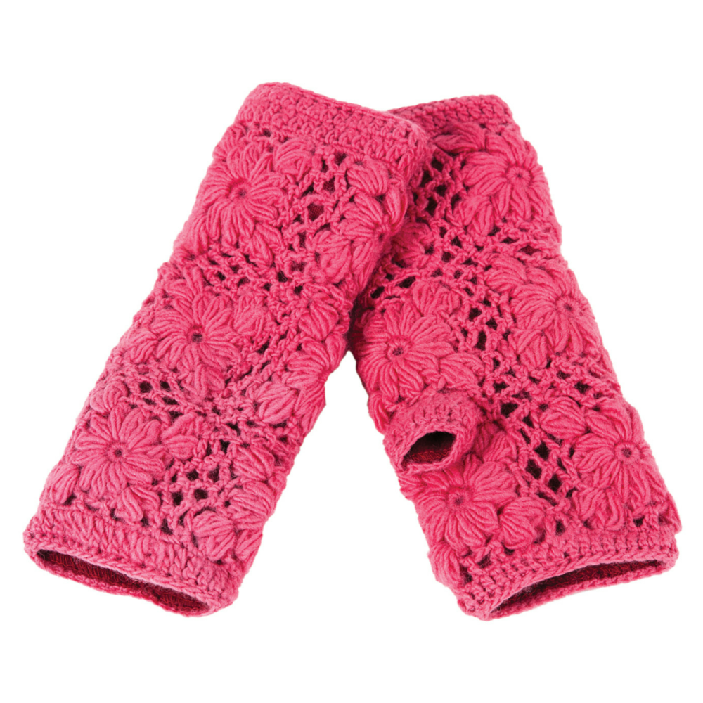 Nirvanna Designs, Inc. – wholesale Hand warmer – Flower Crochet Handwarmers38