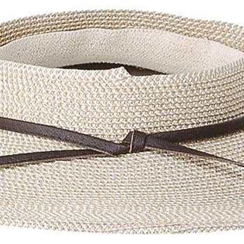 Jeanne Simmons Accessories - Wholesale Visor - Women's - 6405 Crownless Visor Spring