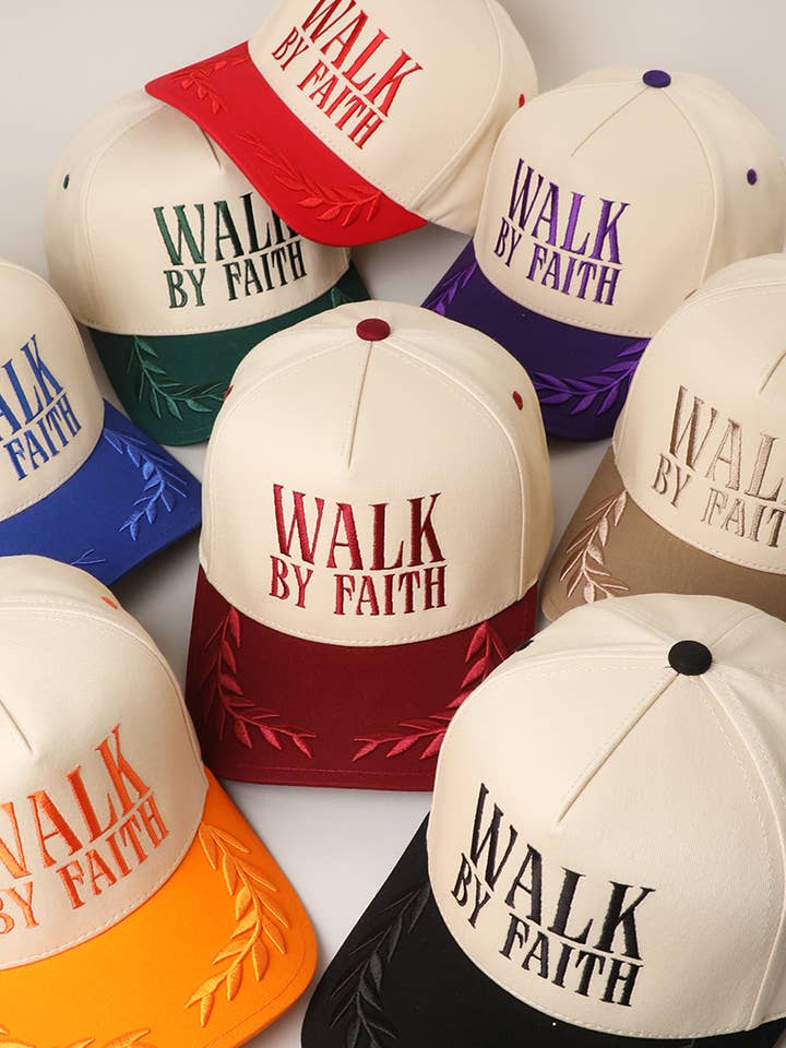 WALK BY FAITH Two-Tone Bay Leaf Trucker Hat and other Purchase Wholesale walk by faith. Free Returns & Net 60 Terms on Faire trending on Faire.