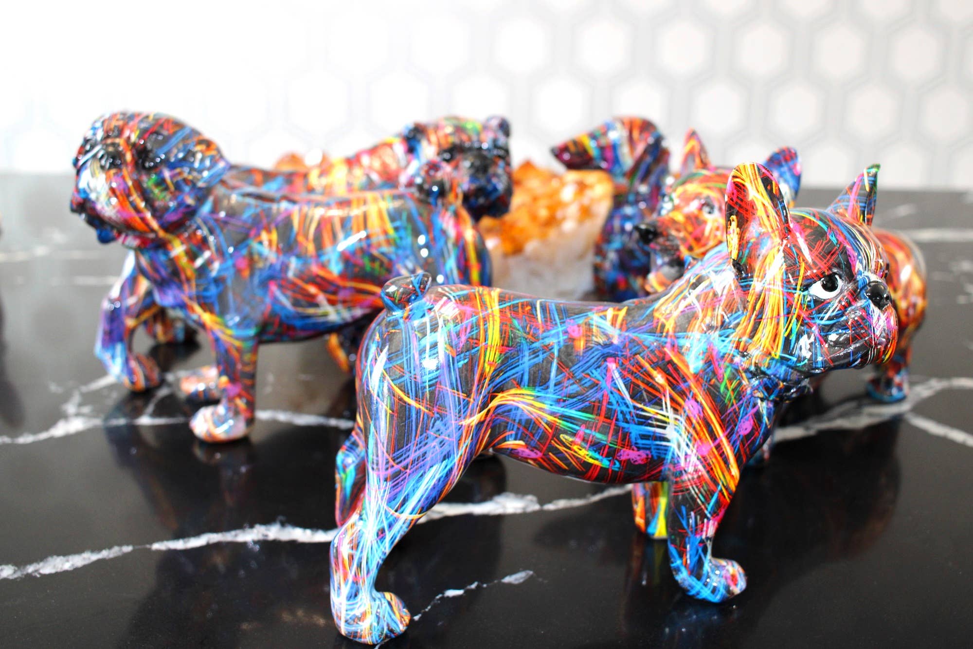 Interior Illusions Plus - Wholesale Sculpture -  Electric Dachshund - 11" long4