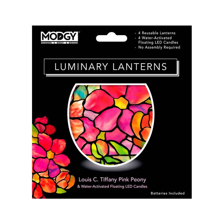 Modgy - Wholesale Lantern - Luminary Lanterns - Louis C. Tiffany Pink Peony