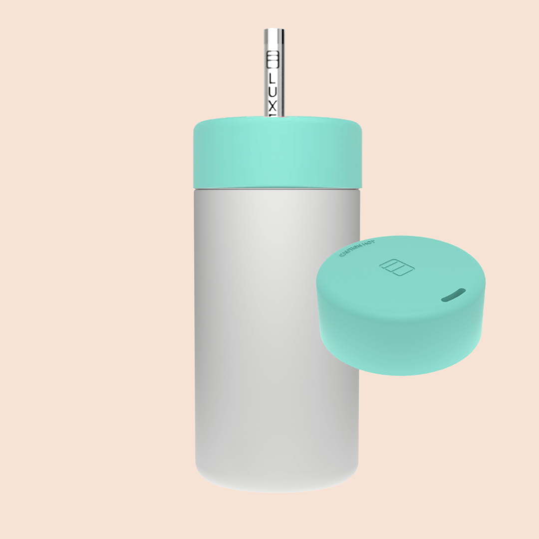 Luxey Cup – wholesale Isolerade dryckesvaror – GRÅ - Duo Switch Rostfritt Stål Mugg 12oz9