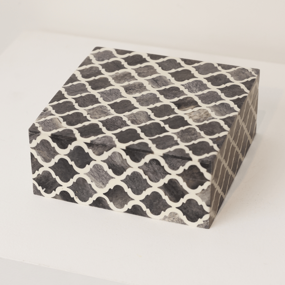 BHD HOME - Wholesale Jewellery box/organiser - Bone Grey Trinket Boxes2