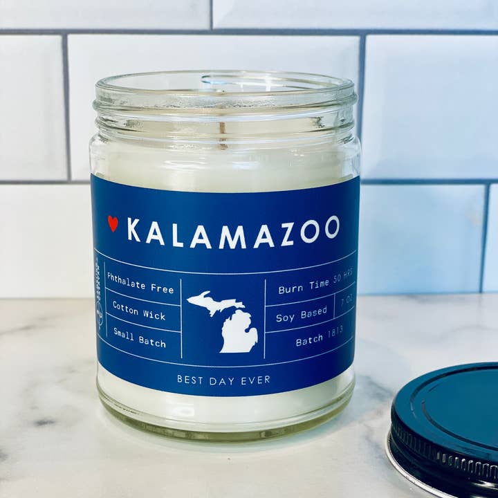 Rambling Caravan - Wholesale Jar/Filled Candle - Kalamazoo, MI Candle1