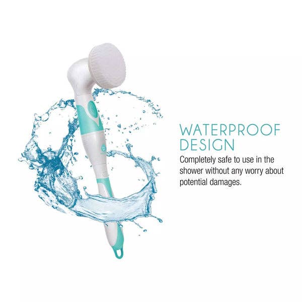 Pursonic - Vente Appareil électrique pour soins de la peau - Brosse nettoyante 360° pour le visage et le corps (Aqua)1
