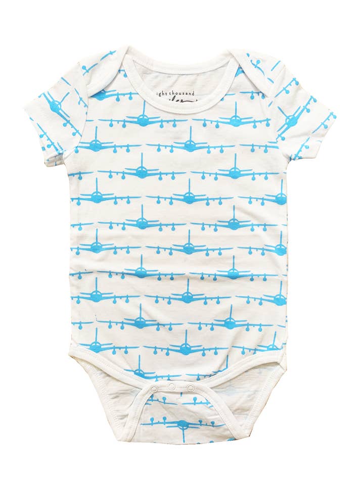 Organic Knit Onesies for wholesale by Eight Thousand Miles