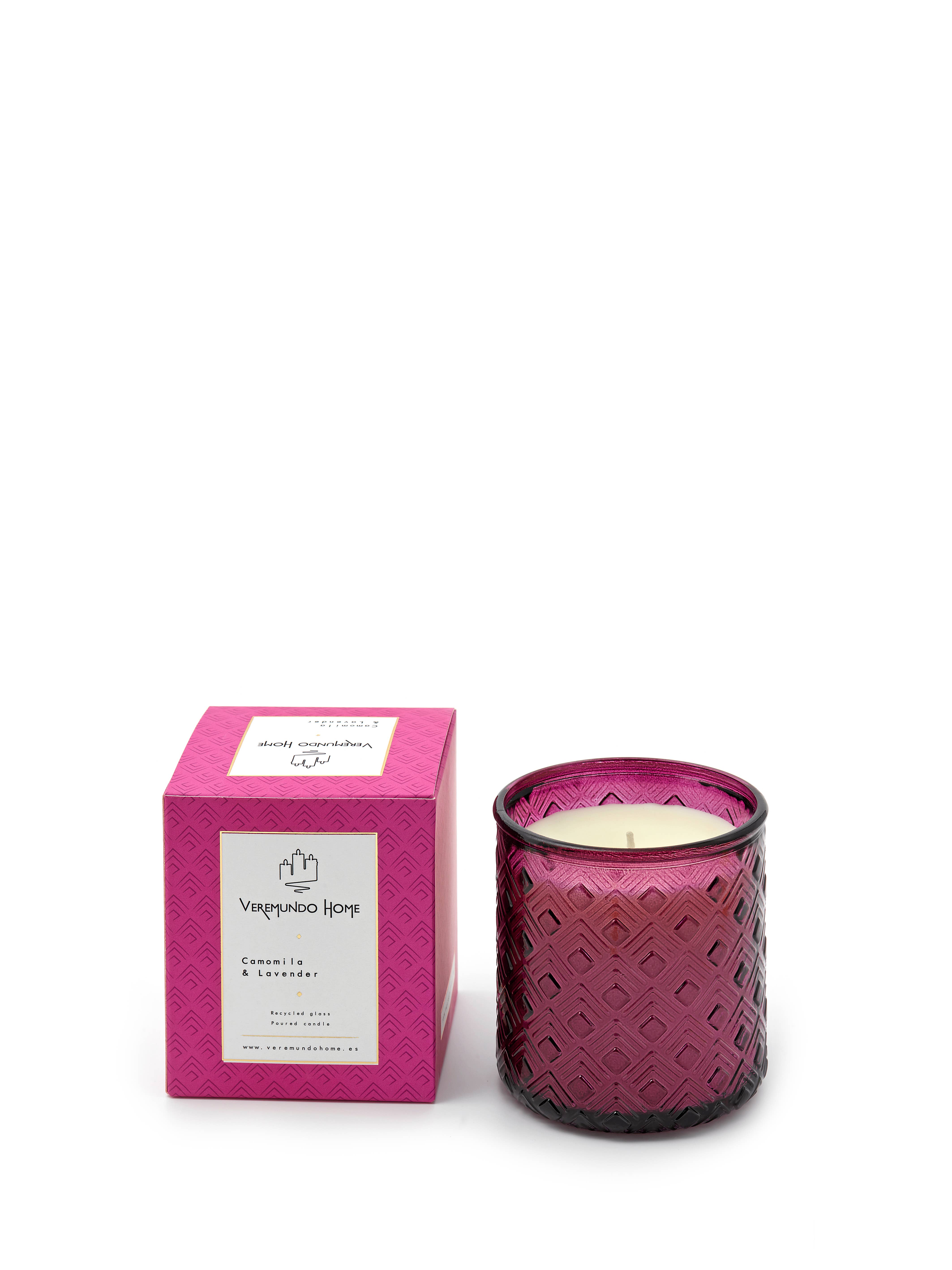 Veremundo Home - Wholesale Jar/Filled Candle - Organic Scented Candle - Camomille & Lavender1