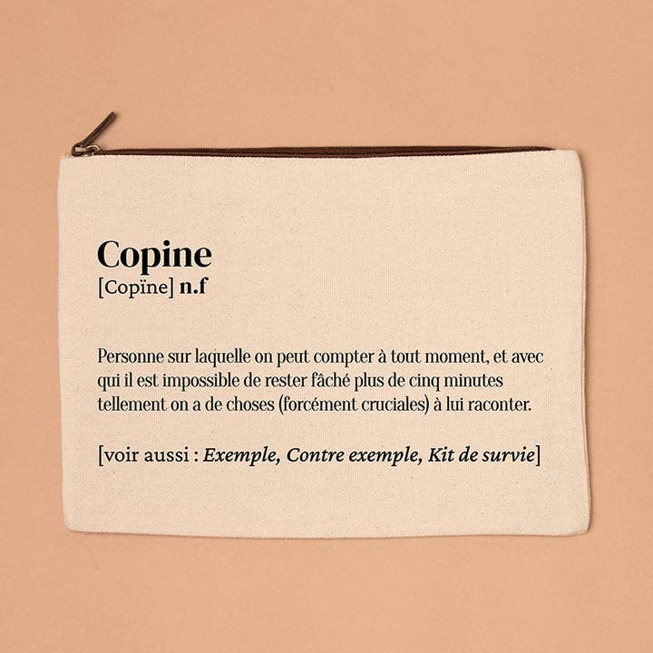 Beige Large pencil case definition Girlfriend for wholesale on Faire0