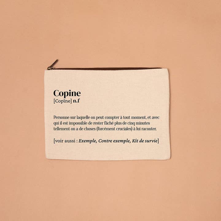 Beige Grande trousse définition Copine en vente sur Faire
