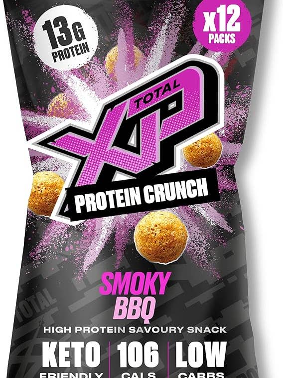 Smoky BBQ Protein Crisps - 12 Pack för wholesale av TOTAL XP