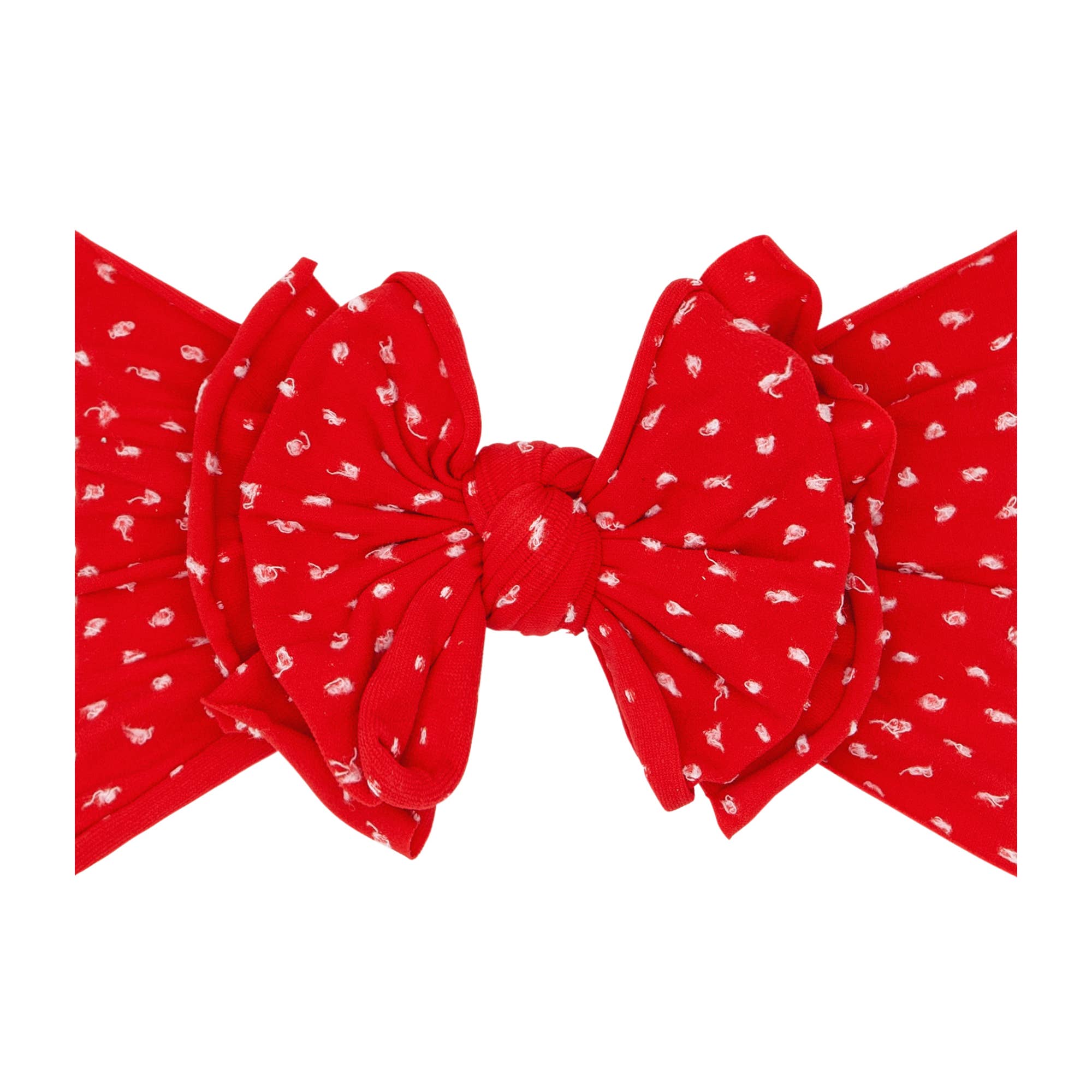 Baby Bling Bows - Vendita all'ingrosso Fiocco per capelli - Neonati - Fascia per capelli Baby Bling® Shabby Dot FAB-BOW-LOUS® in morbido nylon con fiocco2