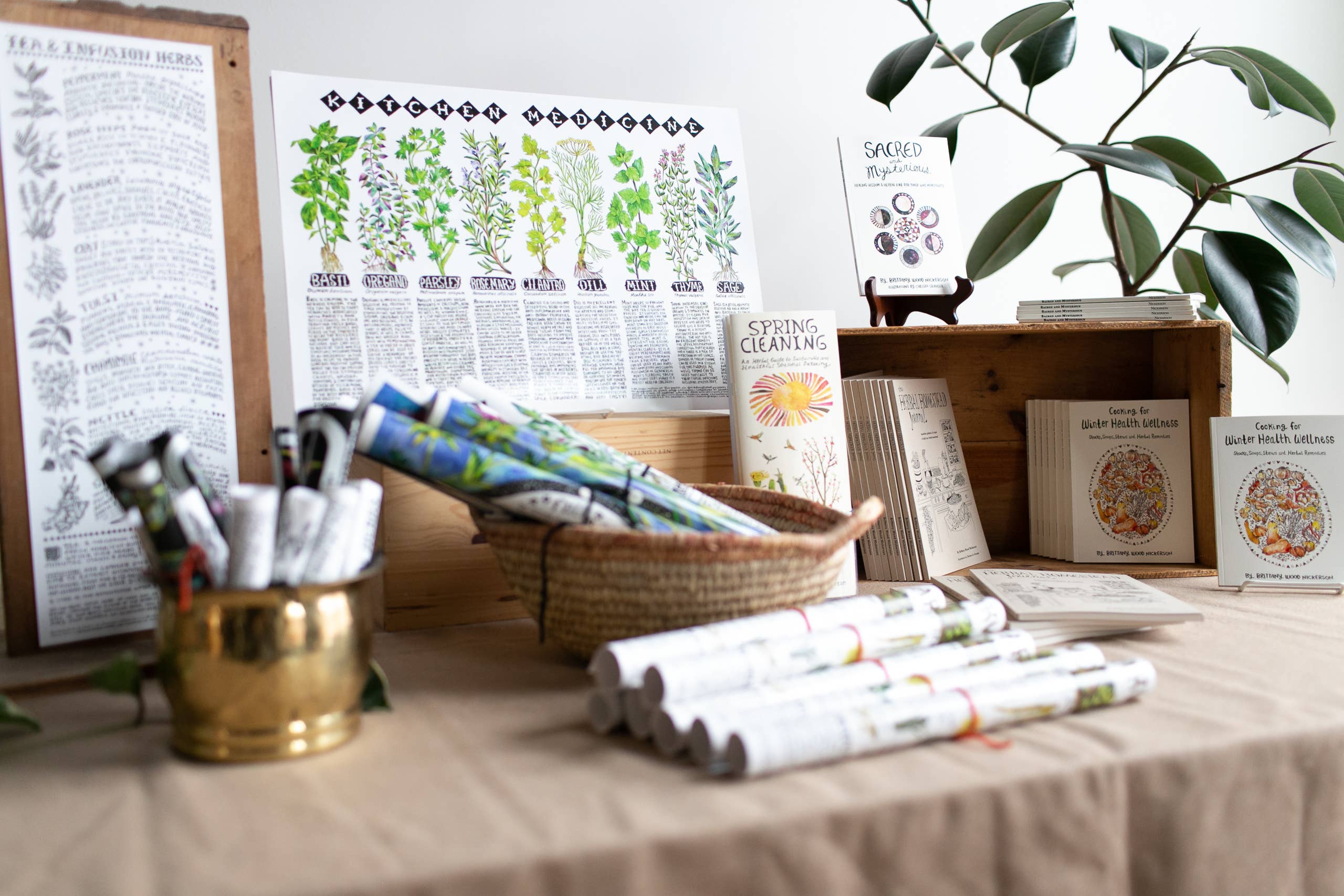 Thyme Herbal - Wholesale Poster - Harvesting and Wildcrafting Calendar2