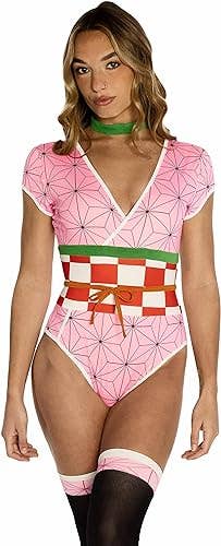 Envy Body Shop - Vente Déguisement – femme - Combinaison cosplay kimono style anime pour femme4