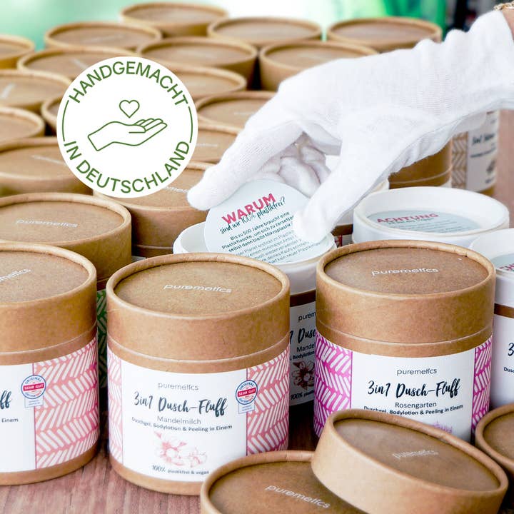 puremetics GmbH – wholesale Duschtvål – 3in1 dusch fluff 'lime'