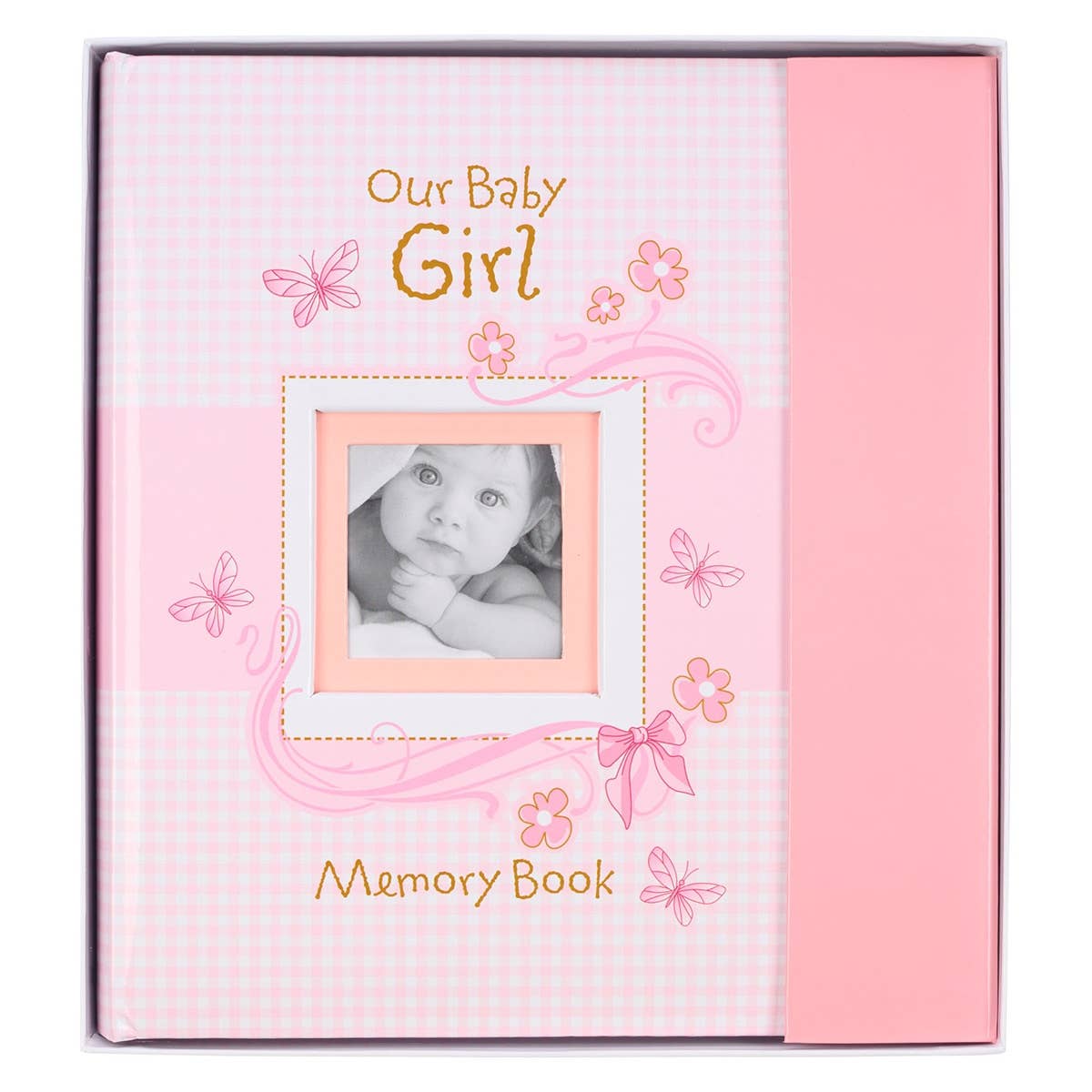 Christian Art Gifts - Wholesale Memory Book - Kids & Baby - Memory Book Our Baby Girl Padded Hardcover5
