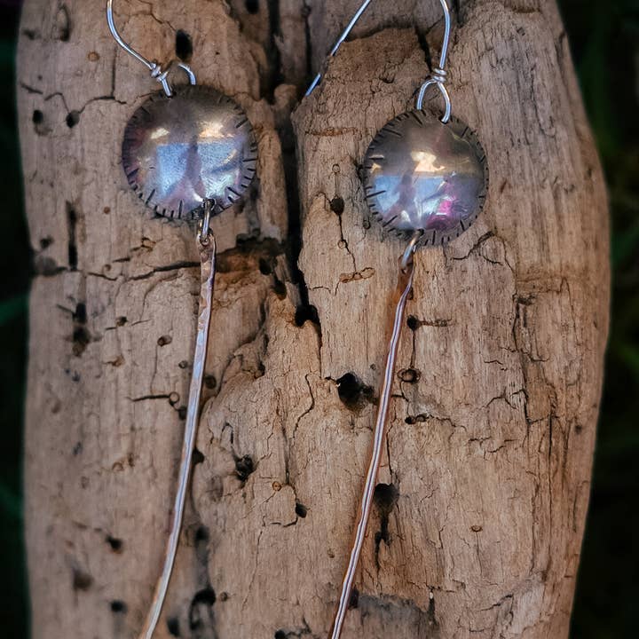 Escalante Earrings (Made to Order) for wholesale by Crooked Trails Silver