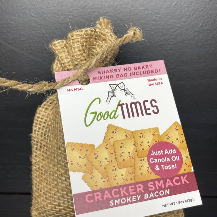 Good Times - Wholesale Crackers - Cracker Smack® Smokey Bacon - Mixed Case