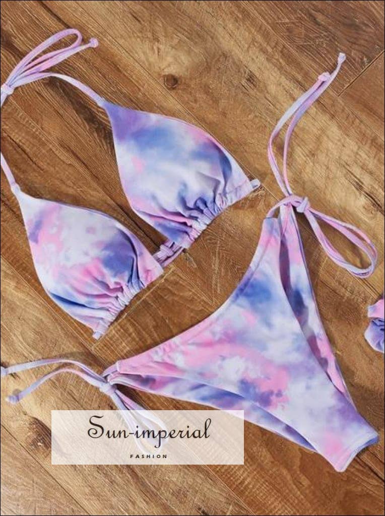 Sun Imperial - Wholesale Two Piece Swimsuit - Women's - Orange Halter Bikini Female Swimsuit Brazilian Micro Bikini4