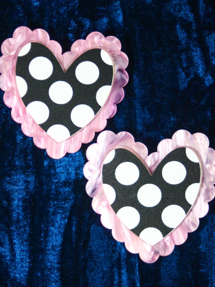 Frilled Hearts - Tupfenmuster für den Großhandel von Fairly Odd Shop