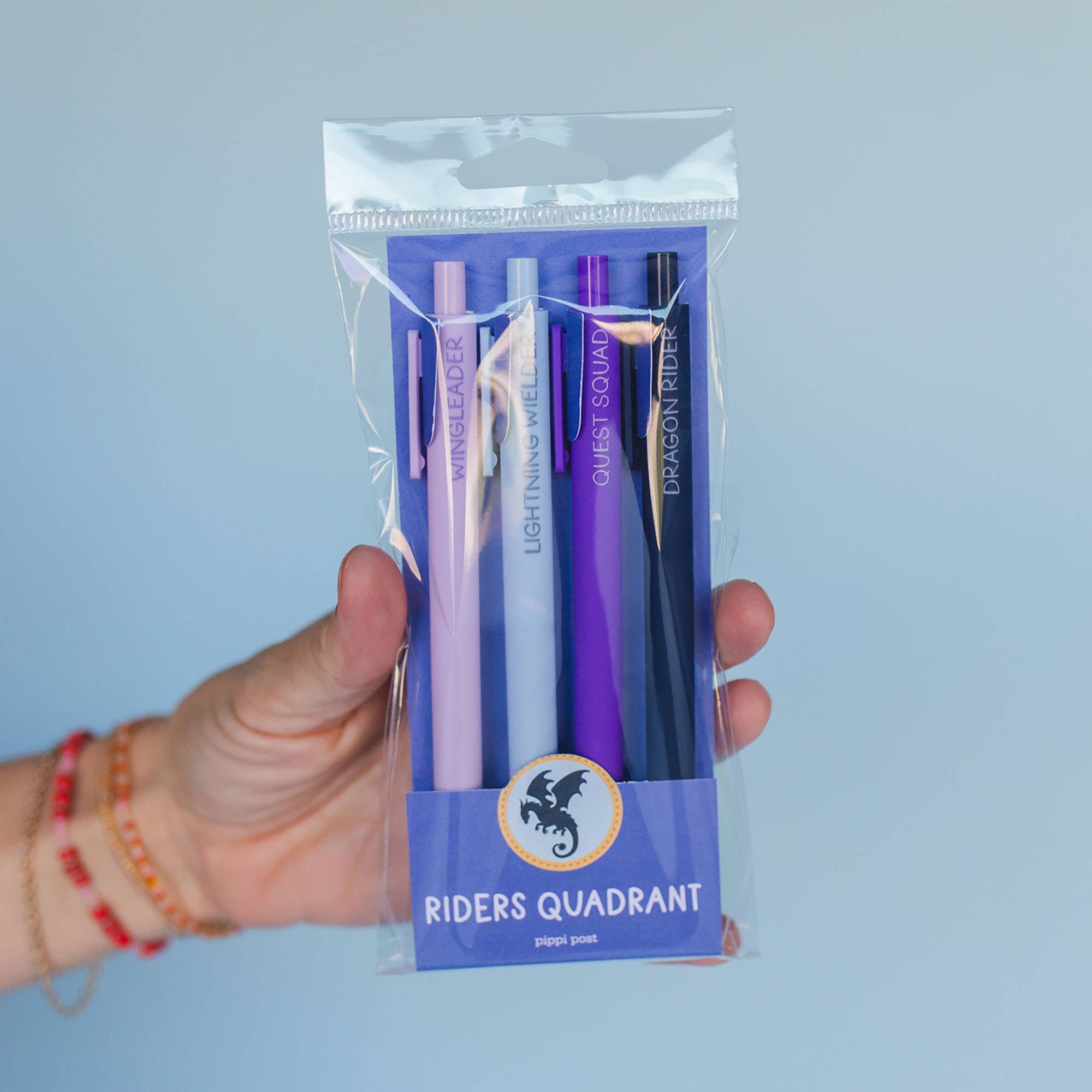 Pippi Post - Wholesale Pen - Romantasy Riders Quadrant Pen Set5