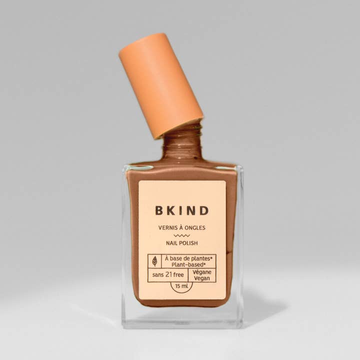 Vegan & 21-free Nail Polish - Moka for wholesale by BKIND