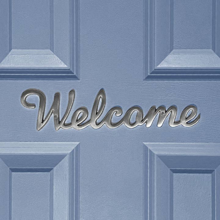 Welcome Door Greeting for wholesale by Michael Healy Designs