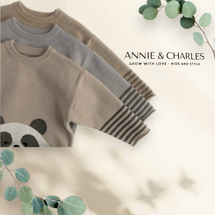 Annie & Charles - Wholesale Knitted jumper – Kids - Annie & Charles® ELAIN knitted sweater4