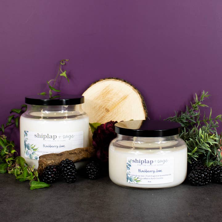 Blackberry Jam - Vela para venta al por mayor de Shiplap and Sage