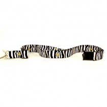 Zebra Lanyard- New Orleans Saints for wholesale by St. Louis Wholesale LLC