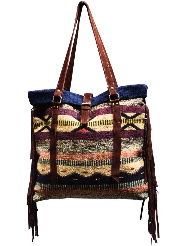 Monterrey Tote Bag B1 for wholesale by El Paso Saddleblanket