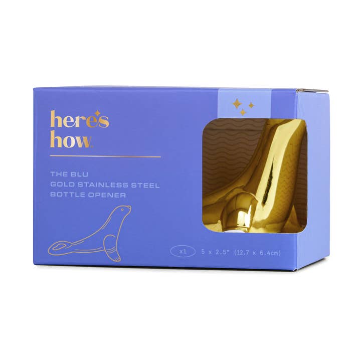 The Blu Seal Bottle Opener for wholesale by Here's How