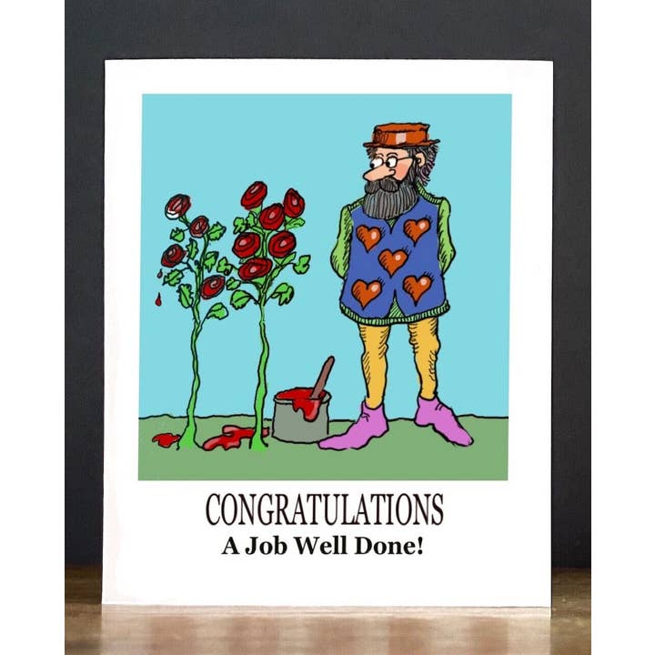 Cards by Charlot – wholesale Congratulations card – Congratulations: A Job Well Done