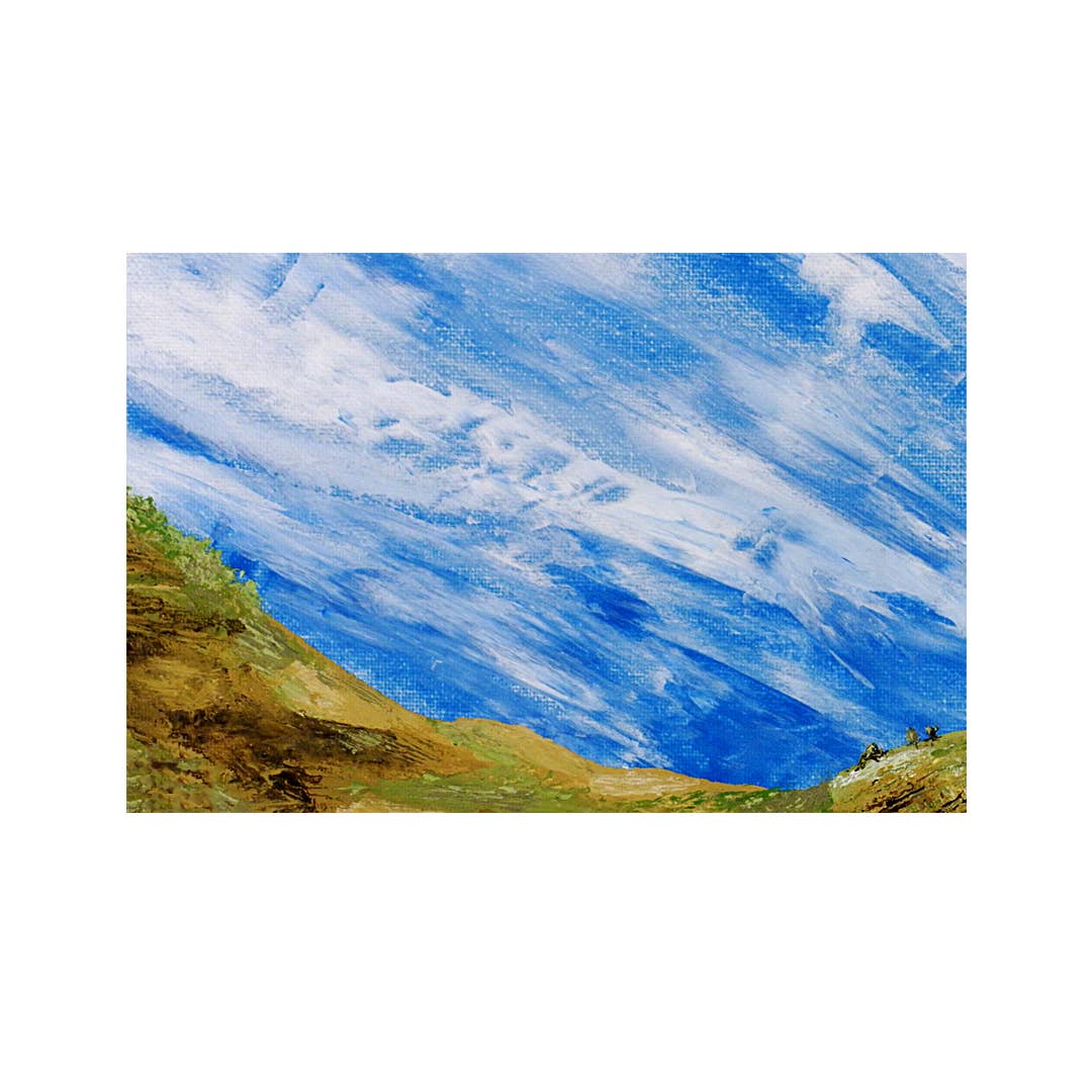 Fine Art For Small Spaces - Wholesale Art Print - The Foothills III Landscape Nature Mini Print1