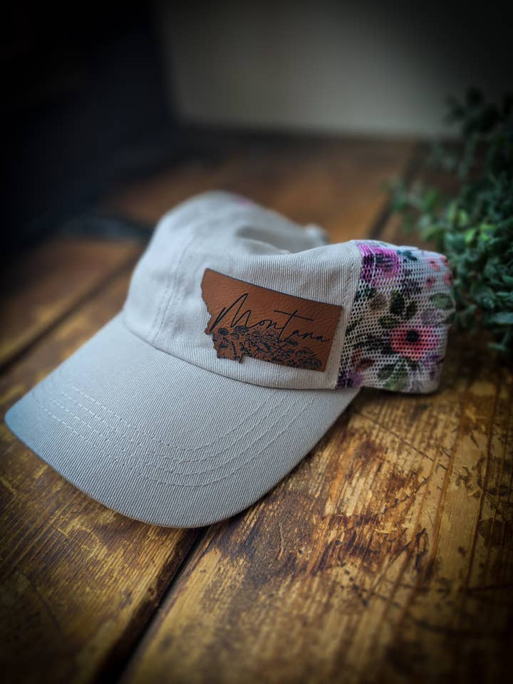 Floppy Wildflower printet mesh for engroshandel hos BRIARANDSPHINX