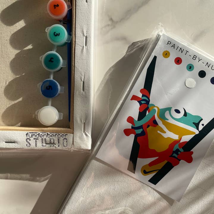 Fundenberger Studio - Wholesale DIY craft kit - Frog Paint-By-Number3